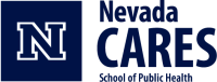 Nevada CARES at the School of Public Health logo.